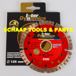 Diamant zaagblad universeel 125 x 22.23 mm basic | 999104